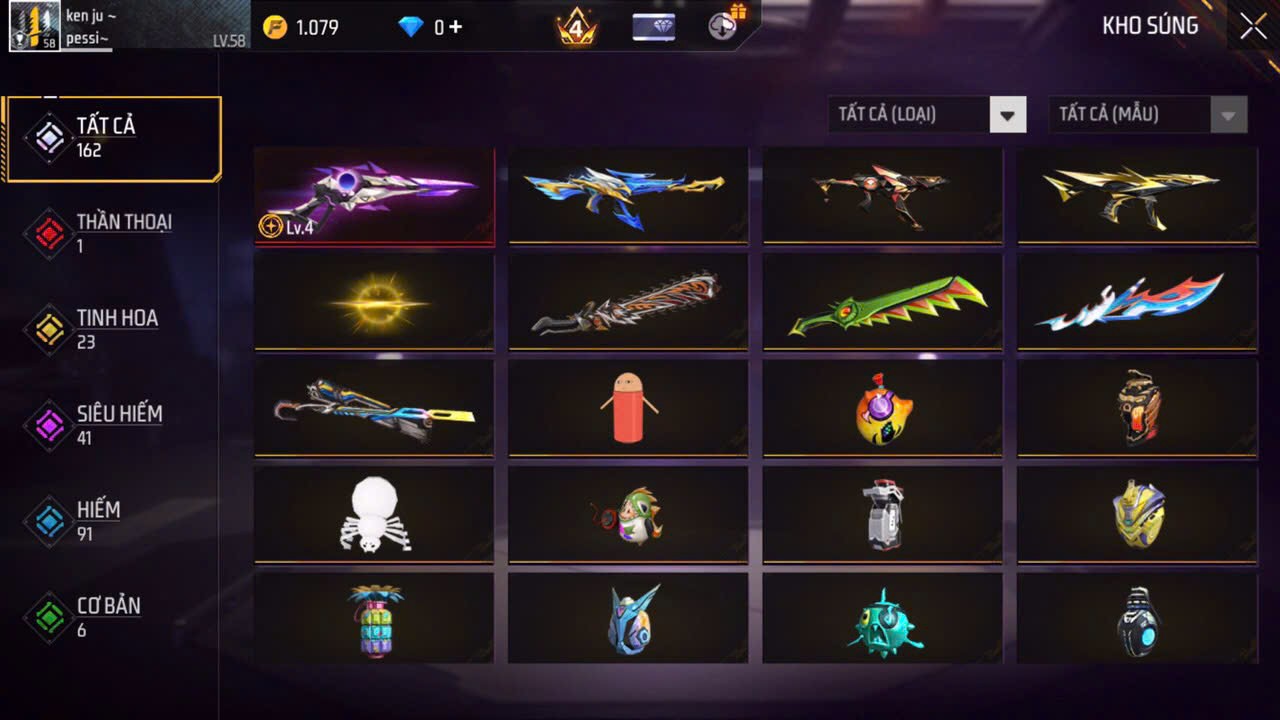 Ảnh 3 tài khoản Free Fire #FF216