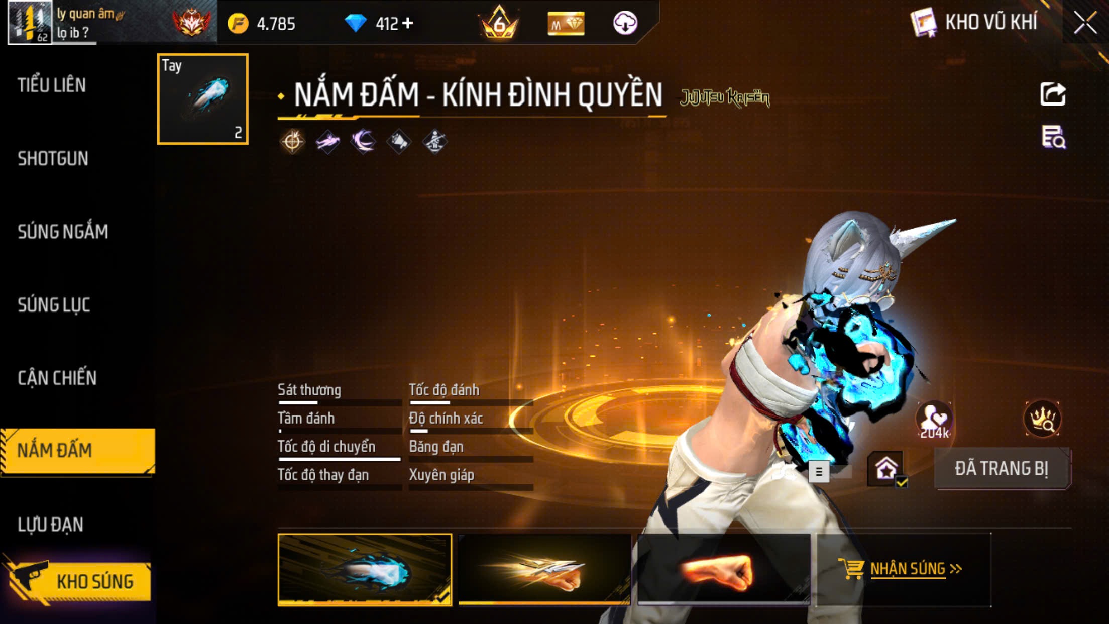 Ảnh 5 tài khoản Free Fire #FF165